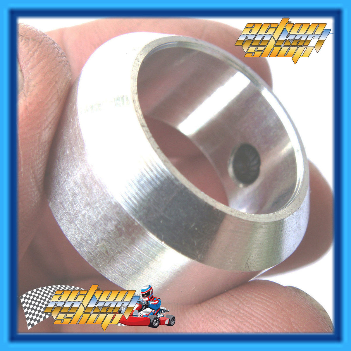 STEERING SHAFT LOCK COLLAR 20MM INCL.GRUB SCREW Action Kart Shop