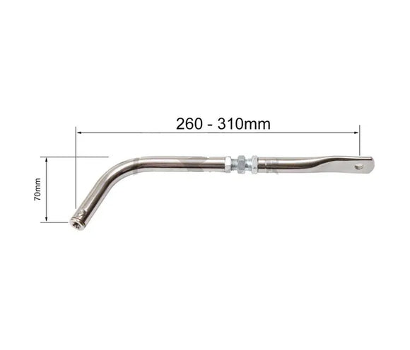 ADJUSTABLE SEAT STAY CURVED SHORT