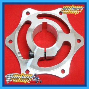 40MM BRAKE DISC CARRIER HUB FOR 40MM AXLE with 8MM KEY