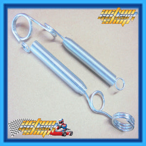 QUICK RELEASE EXHAUST CRADLE SPRING PAIR PIPE HOOK RING
